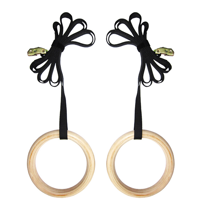 China Ready to ship body exercise gym rings manufacturer