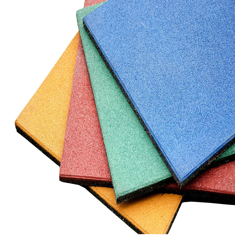 China colorful gym sport SBR EPDM rubber floor tiles mat manufacturer