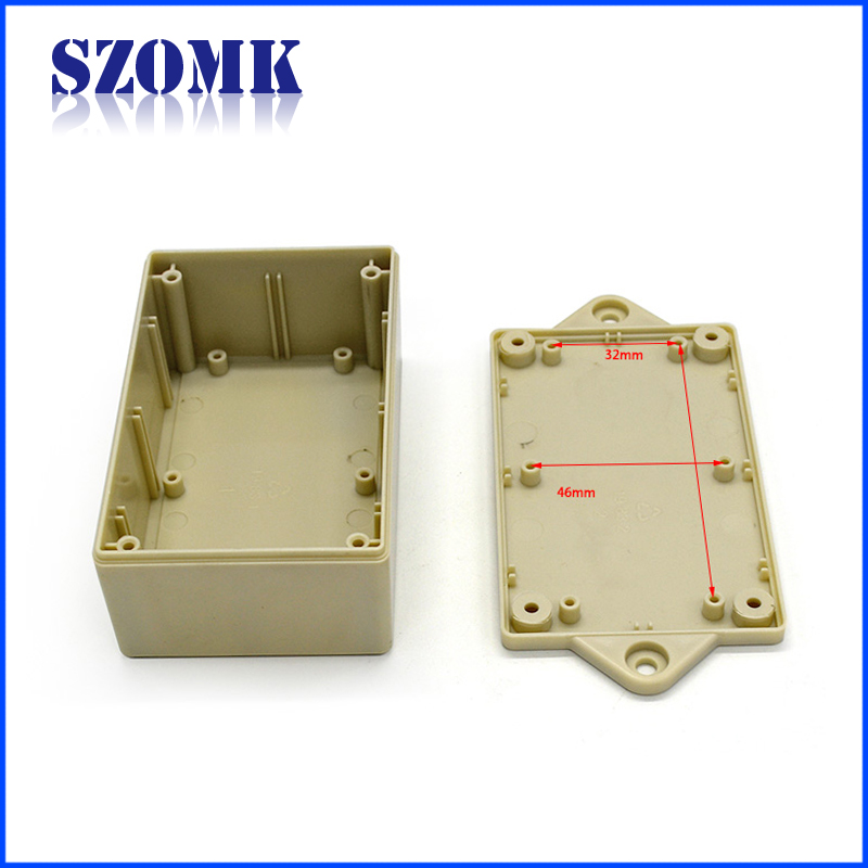 104*63*40mm Wall mounting electronics junction boxes custom plastic instrument enclosures/AK-W-50