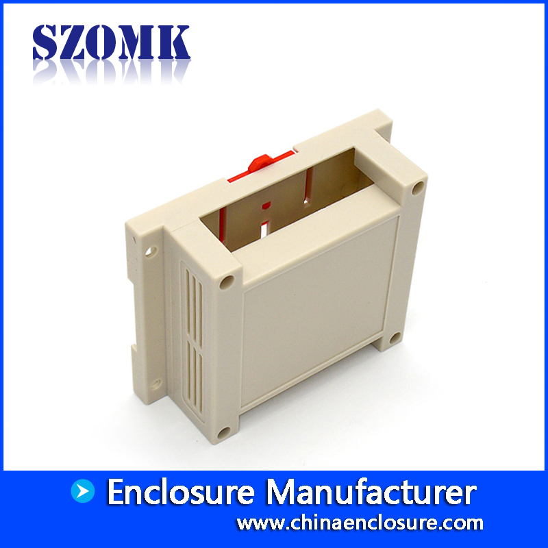 Plastic Din rail enclosures for electronic project with 115*90*40mm AK-P-01