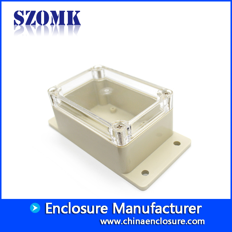 138 * 68 * 50mm di vendita caldo scatola di plastica impermeabile szomk elettronica copertura trasparente coperture del regolatore casella strumento pcb FT14