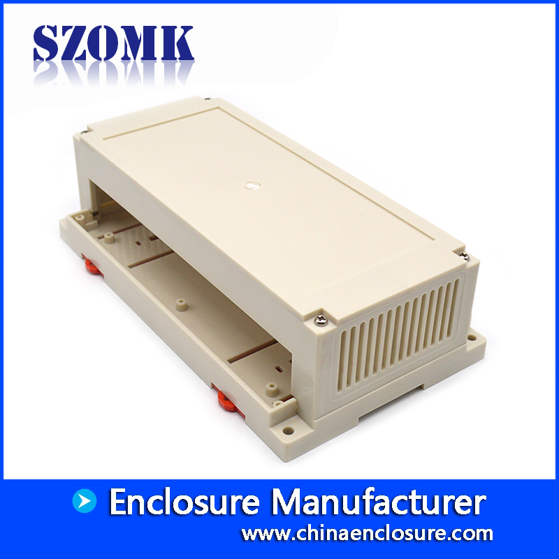 Gehäuse Expertenfirma SZOMK Din Rail Serie Kunststoff Projektgehäuse für elektronische Geräte AK-P-25 200 * 110 * 60mm