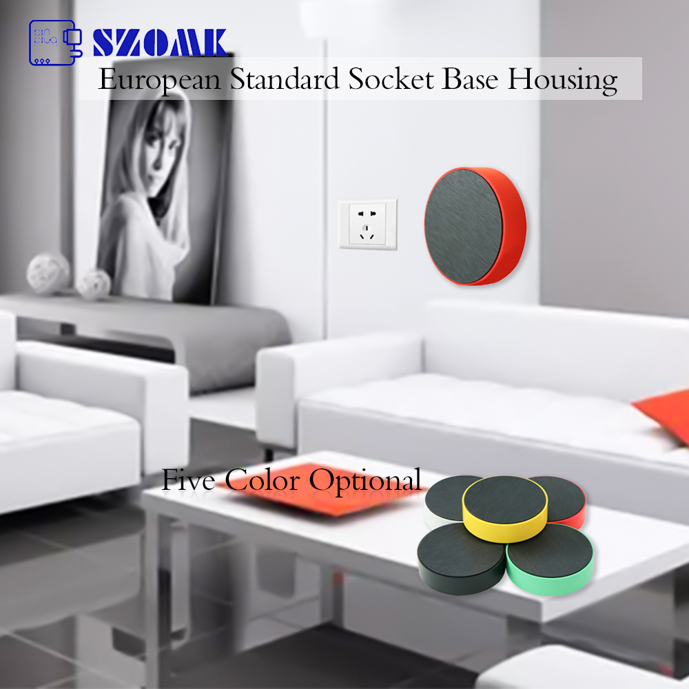 2021 external electrical carton cargo connector outlet plastic enclosure for fiber optic electrical homebase PCB AK-S-127