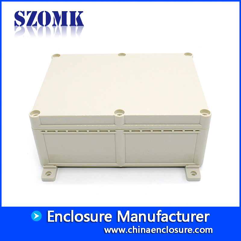 268 * 198 * 102ミリメートル防水プラスチックエンクロージャABS制御プラスチックエンクロージャ配布ボックス電子ケース/ AK10602  -  A1