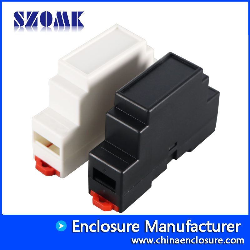 88*24*59mm China supplier small din rail abs enclosure ABS Control Box AK-DR-88B