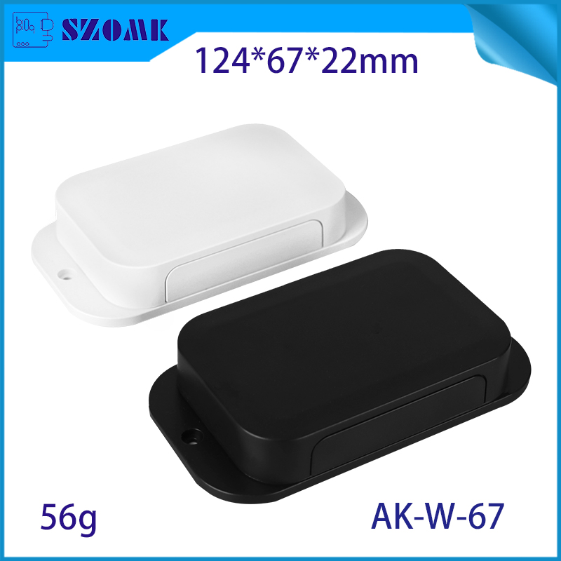 ABS Plastic Fang Enceinte pour les données du réseau sans fil Enregistreur de données Case de étui mural WiFi Point d'accès Contrôleur d'électronique Habilage AK-W-67