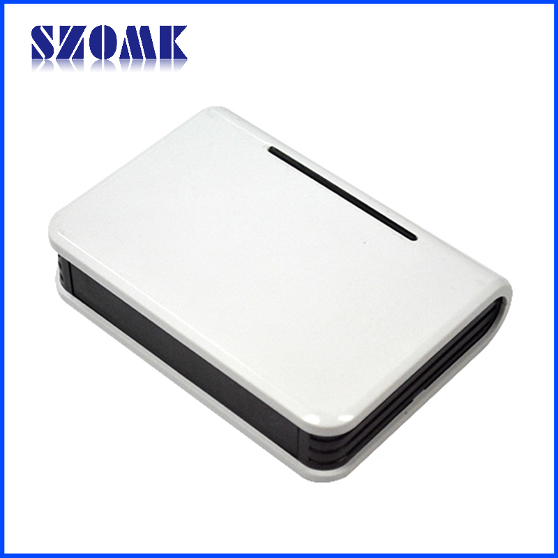 ABS Plastic Material Network Router Enclosure/ AK-NW-01/ 110x80x25mm
