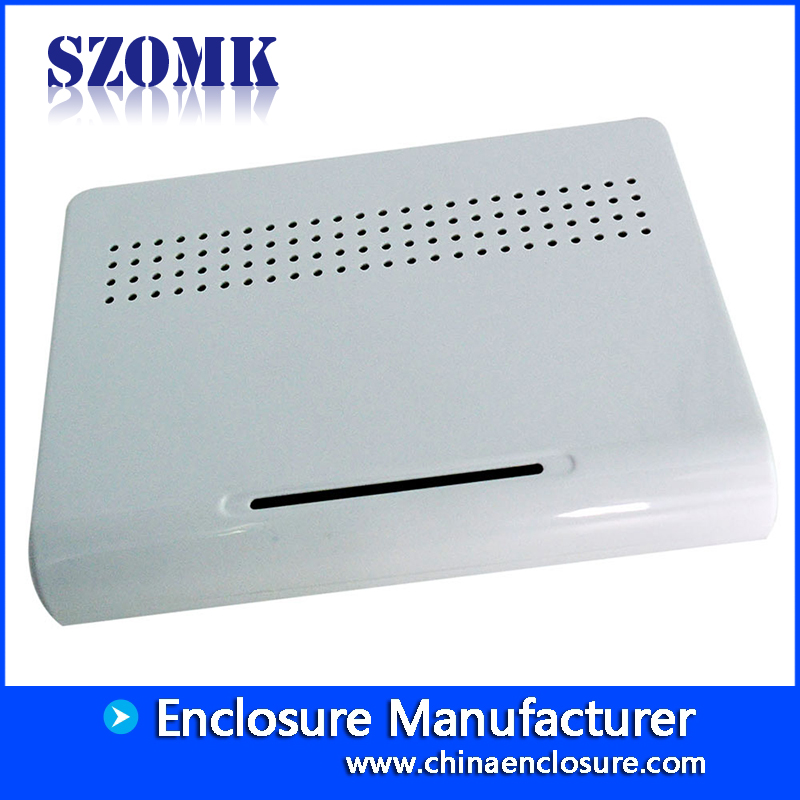 ABS Plastic Material Network Router Enclosure/ AK-NW-02/140x100x30mm