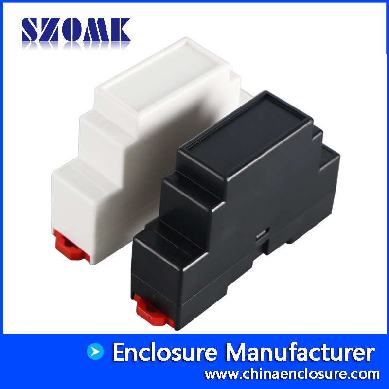 ABS Plasticl Din Rail Electrical Enclosure  Instrument Housing for Pcb Design AK-DR-88A
