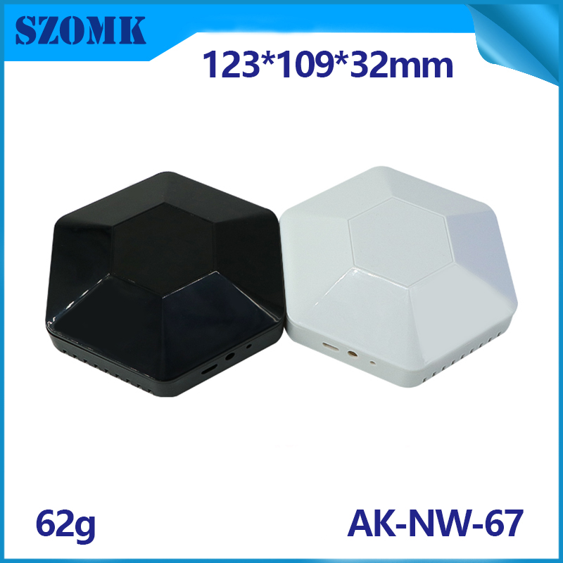 ABS infrared wireless router AP smart gateway home controller enclosure AK-NW-67