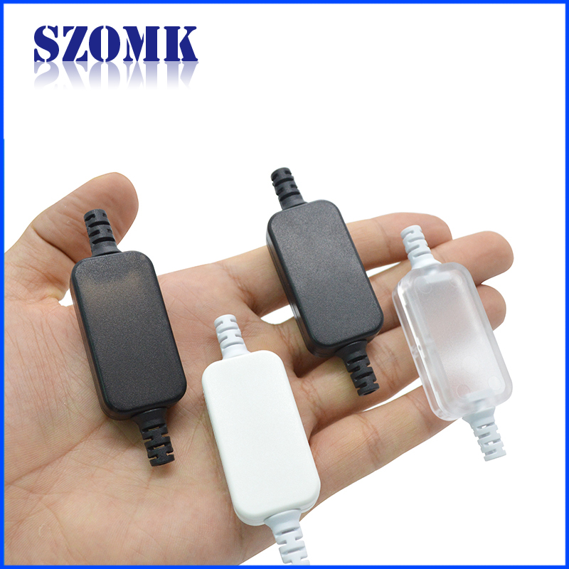 ABS material plastic enclosure for small electronics AK-S-71 43*22*11mm