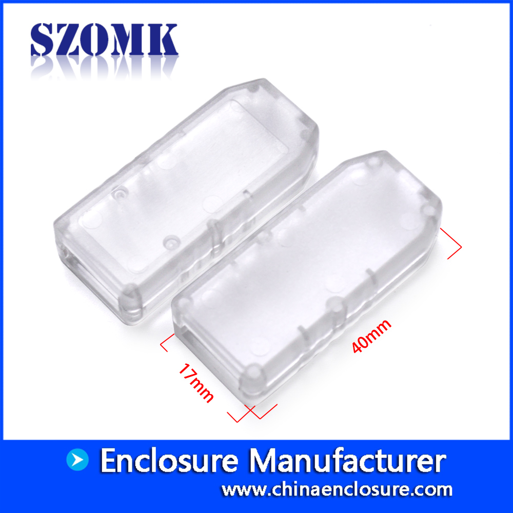 ABS plastic USB shell TTL download electronic line enclosure size 40*17*10mm