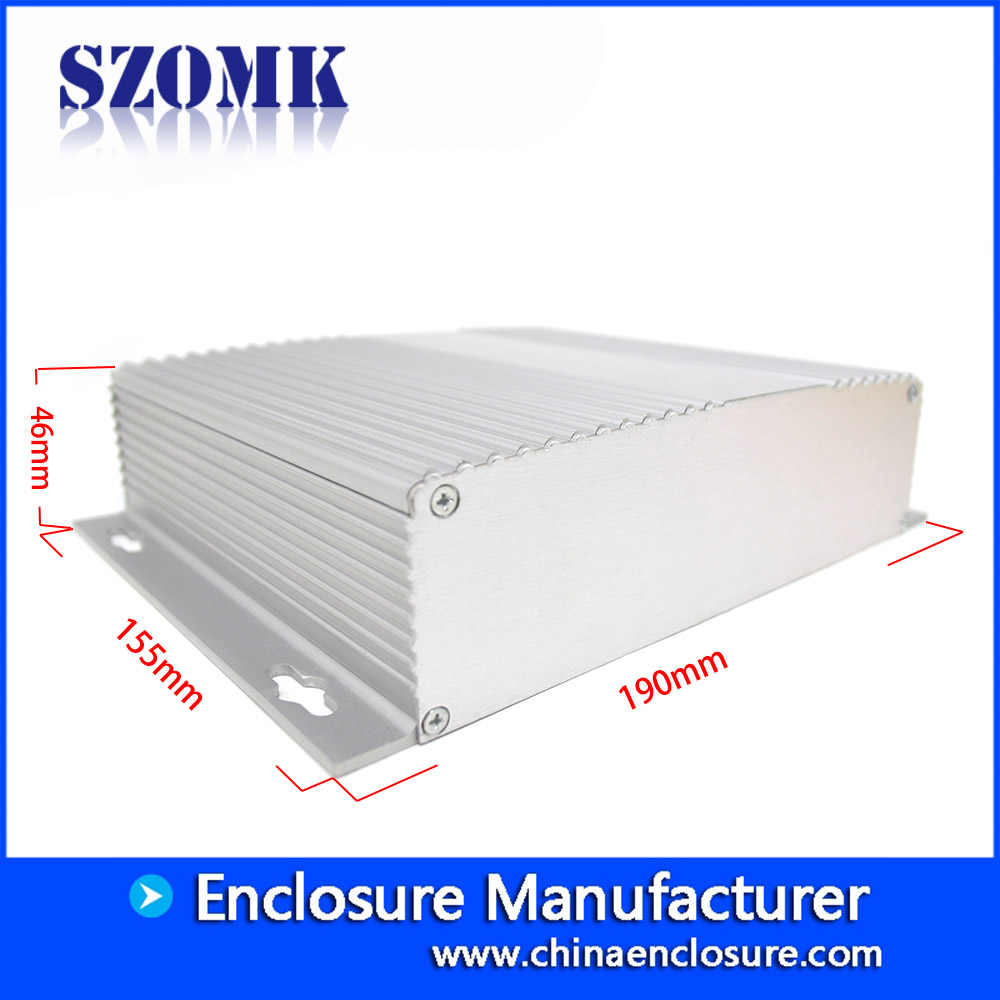 Aluminum Custom Anodized Housing Extruded Enclosure PCB Box for Security and Protection