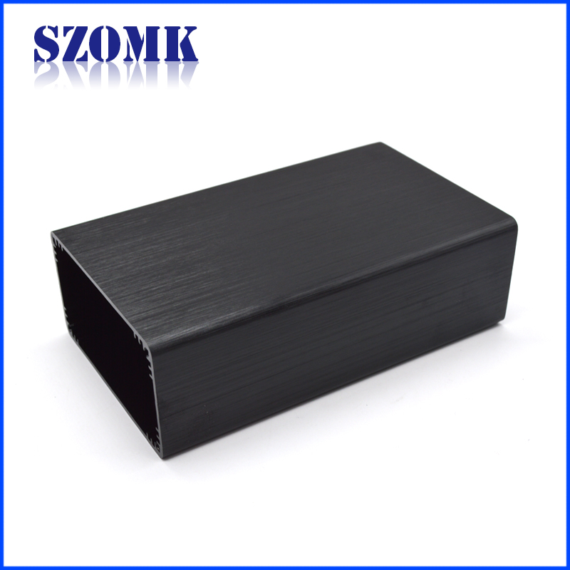 Aluminum Electronics Casing Electrical Box With Cover Wire Drawing Surface With Holder Enclosures