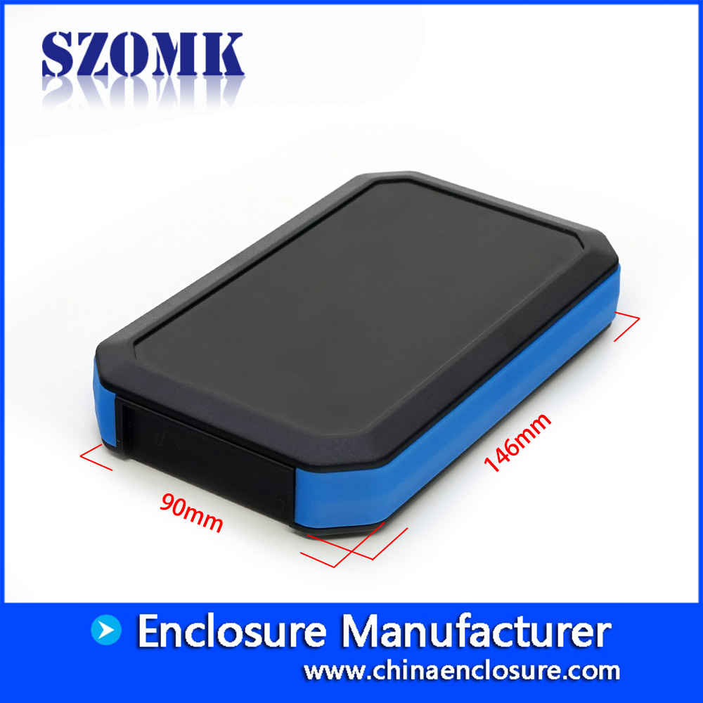 Best Price waterprood Handheld new type Junction Case  IP65 with battery holder for electronics AK-H-78A  146*90*25mm