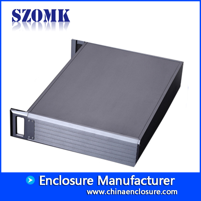 China high quality U shape aluminum AK-C-U2 89X445X300mm junction enclosure supply/AK-C-U2