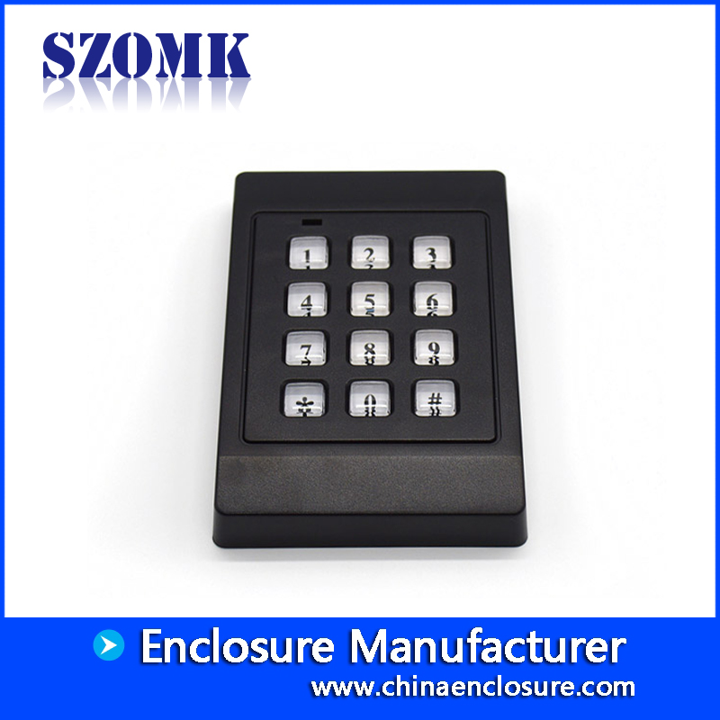 China high quality access control 115X7515mm abs plastic with digital keys enclosure supply/AK-R-18