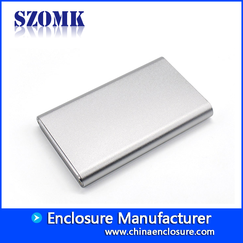 China hot sale 100X60X13mm power aluminium  project enclosure supply/AK-C-B65a