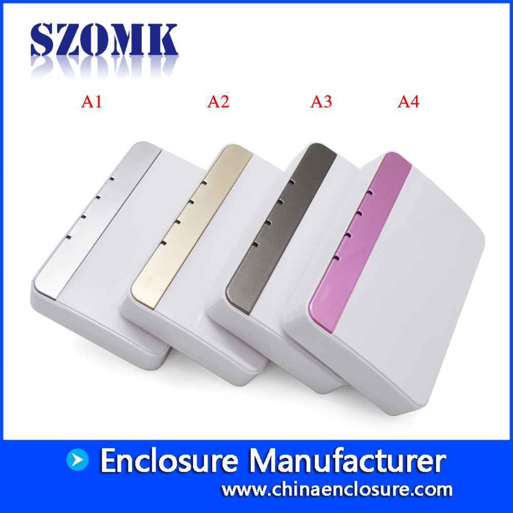 China shenzhen supplier abs plastic enlcosure smart home terminal remote controller box size 99*99*25
