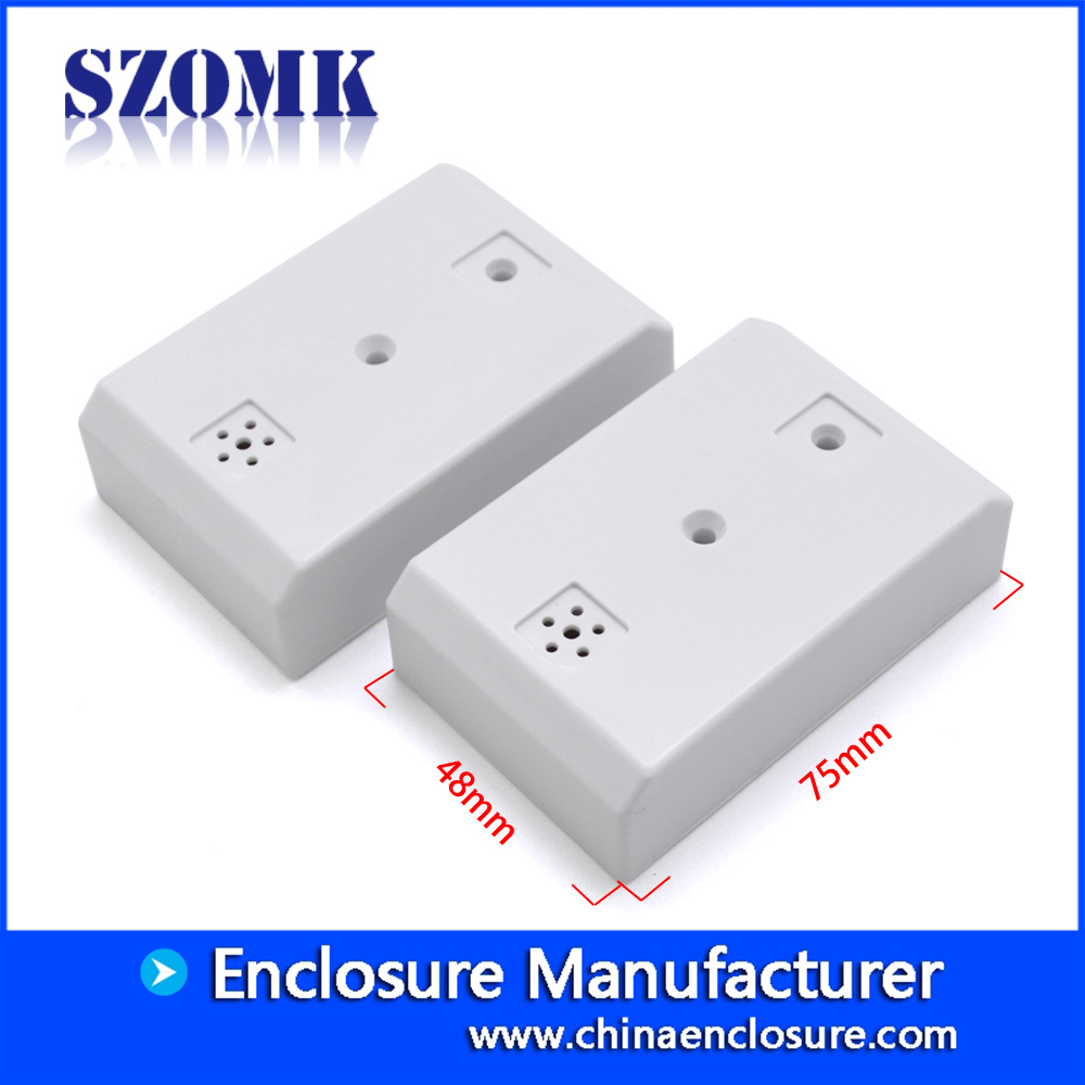 China supplier abs plastic enclosure sound connetctor shell housing size 75*48*21mm