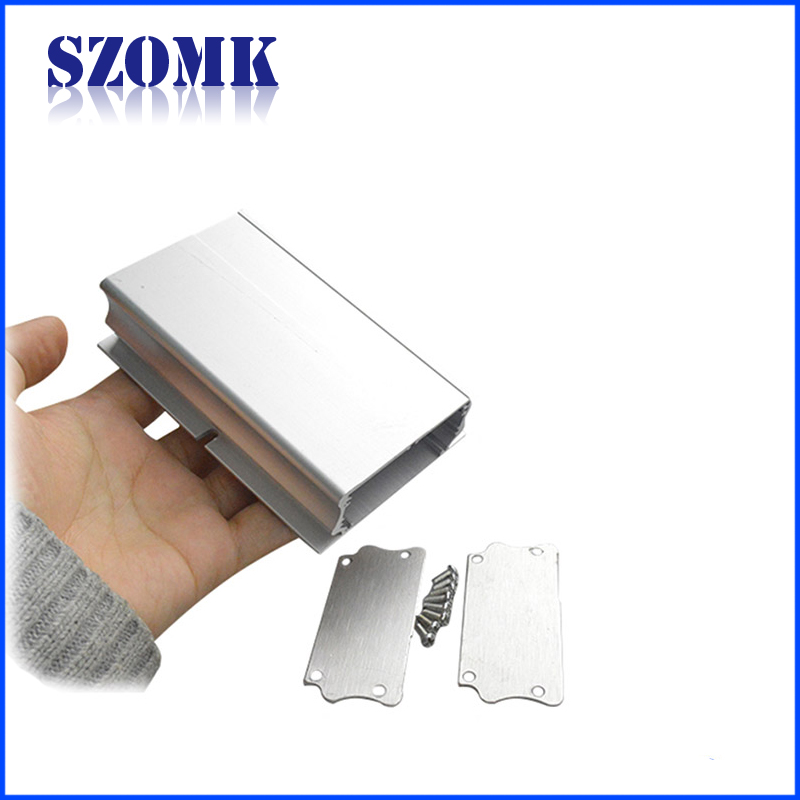 Customization Manufacture Various aluminium metal cnc aluminium extruded case AK-C-A32 26 X 66 X 100mm