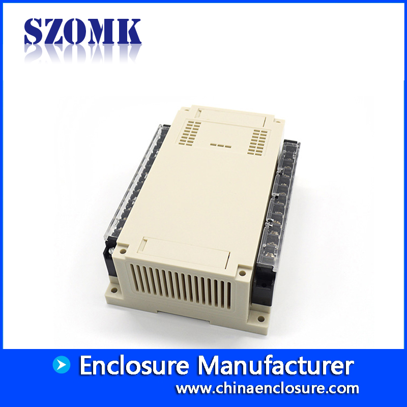DIN Rail Terminal Block Enclosure Plastic Control Box Chinese supply SZOMK 155*110*60mm