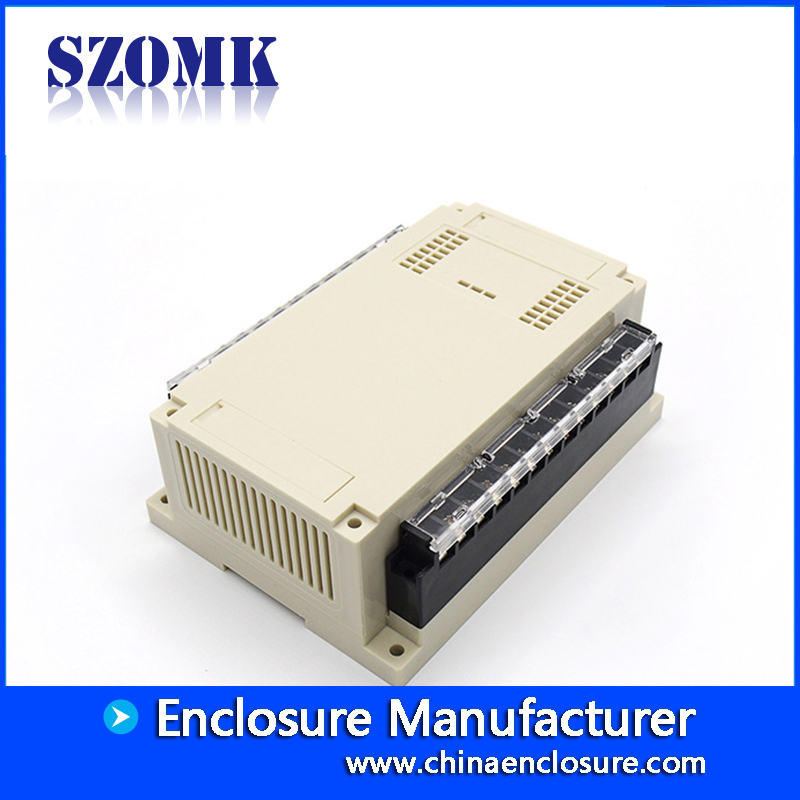 DIN Rail Terminal Block Enclosure Plastic Control Box Chinese supply SZOMK 155*110*60mm