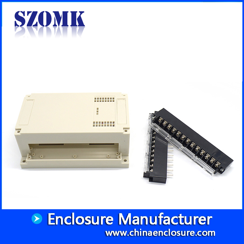 DIN Rail Terminal Block Enclosure Plastic Control Box Chinese supply SZOMK 155*110*60mm