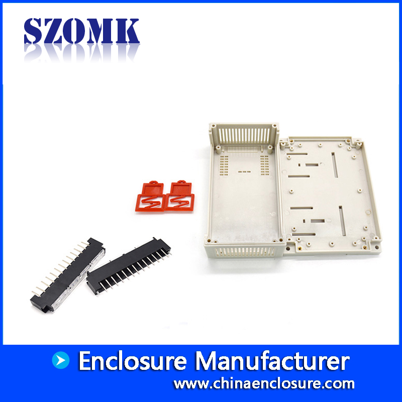 DIN Rail Terminal Block Enclosure Plastic Control Box Chinese supply SZOMK 155*110*60mm