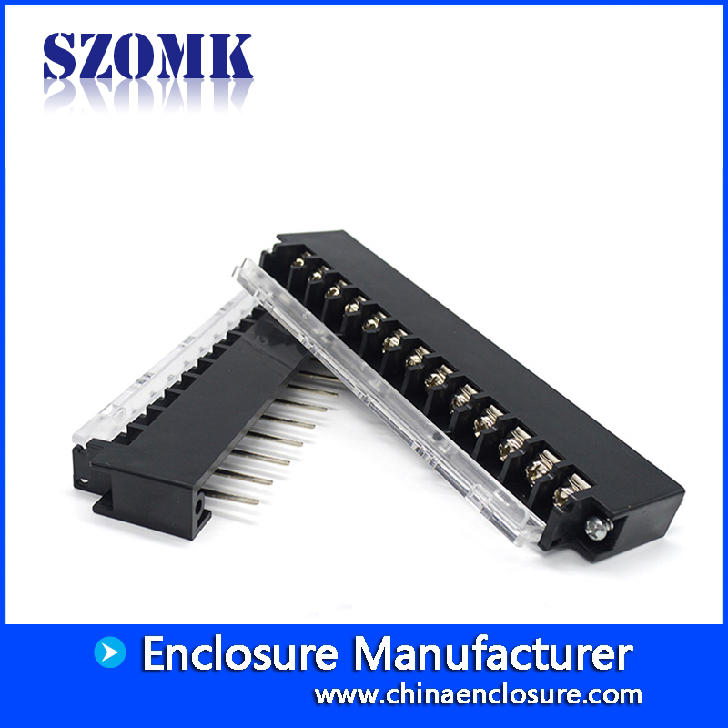 DIN Rail Terminal Block Enclosure Plastic Control Box Chinese supply SZOMK 155*110*60mm