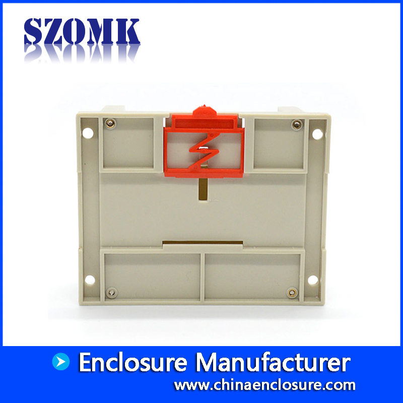 Shenzhen din rail abs plastic 115X90X40mm electronic industrial control with terminal enclosure supply/AK-P-02a