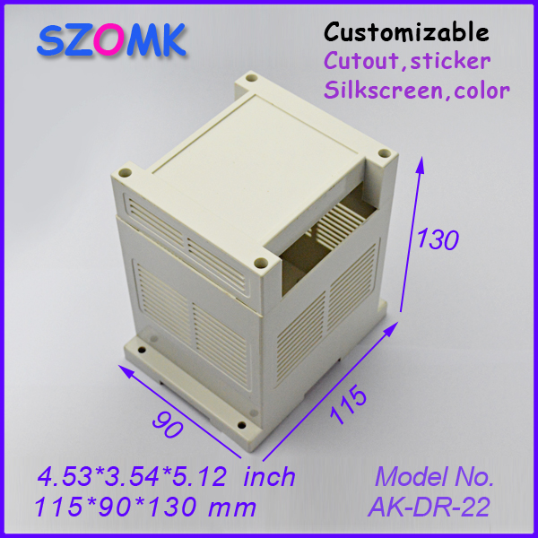 DIN rail socket