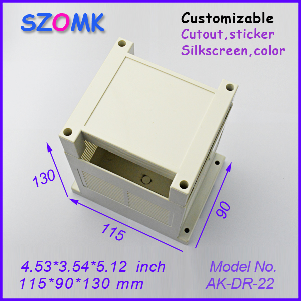 DIN rail socket