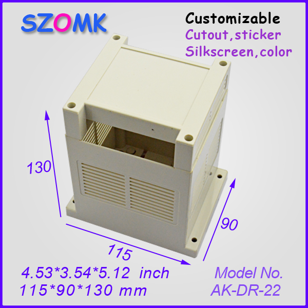 DIN rail socket