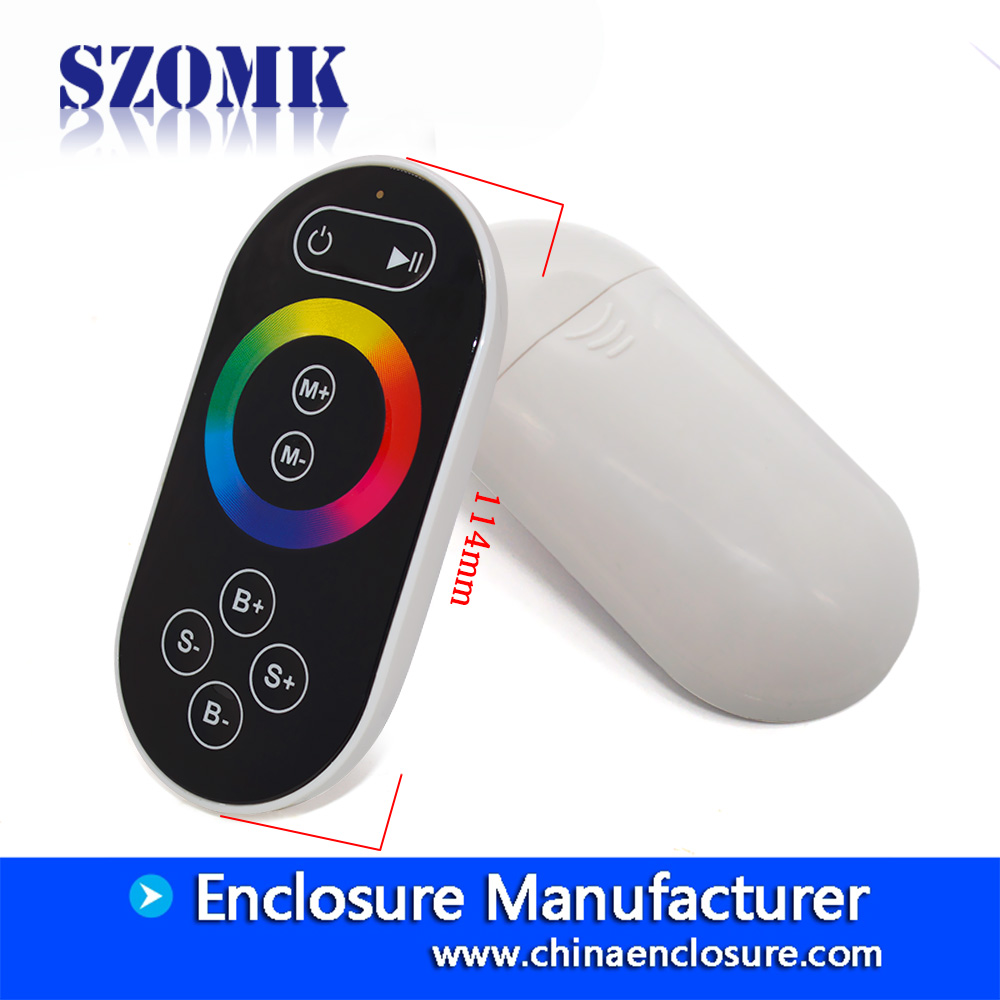Different kind Wall Mounted Plastic Electronic Enclosure for RGB controller AK-H-72 114*55*25mm