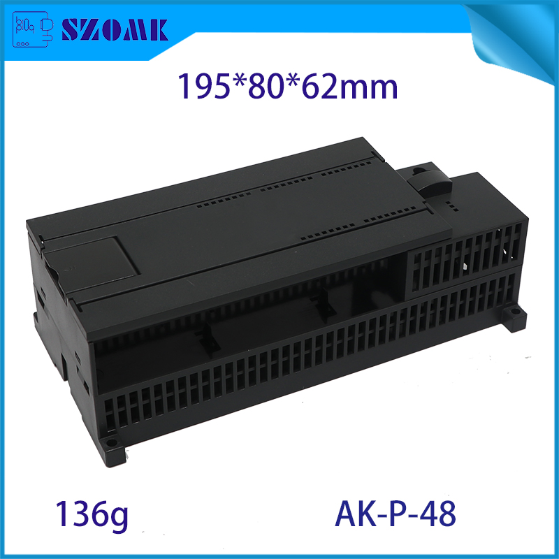 Din Rail Plastic Enclosure PLC Project Box AK-P-48