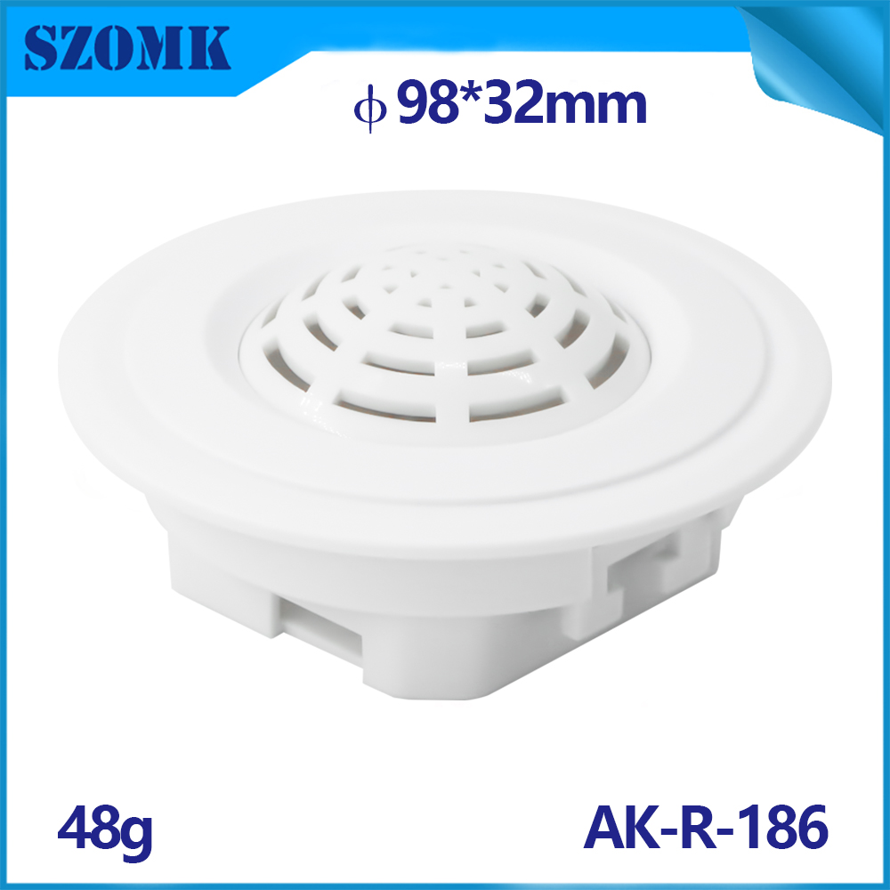 Elektronische Gerätegehäuse Kunststoffgehäuse für Elektronik Rohs aufgeführte Anschlussdose IP65 mit klarer Abdeckung LED AK-R-186