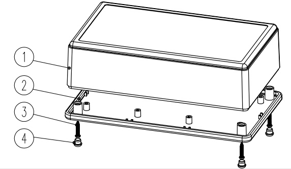Electronic Project box for Diy case