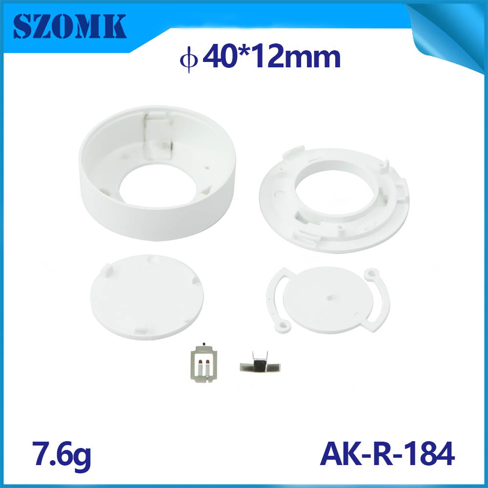 Enclosures Box Small Plasticjunction Plastic Casing Terminal Wall Hanging Type Fixing Pvc Junction Remote Abs Enclosure AK-R-184
