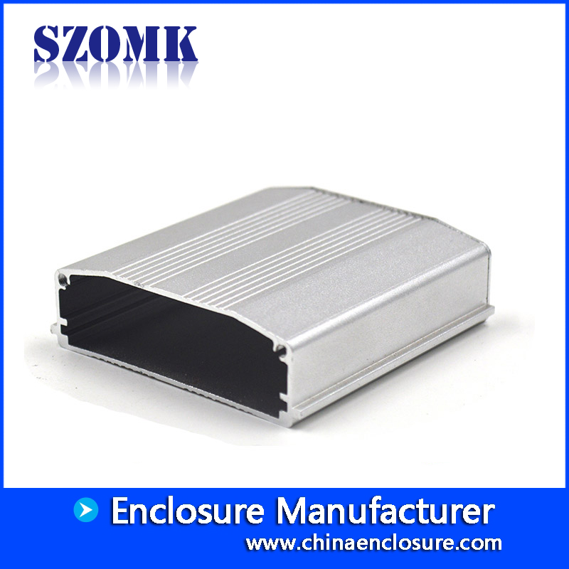 Extruded aluminum small metal enclosures custom  tiny wifi amplifier electric housing  AK-C-B51  100*65*20mm