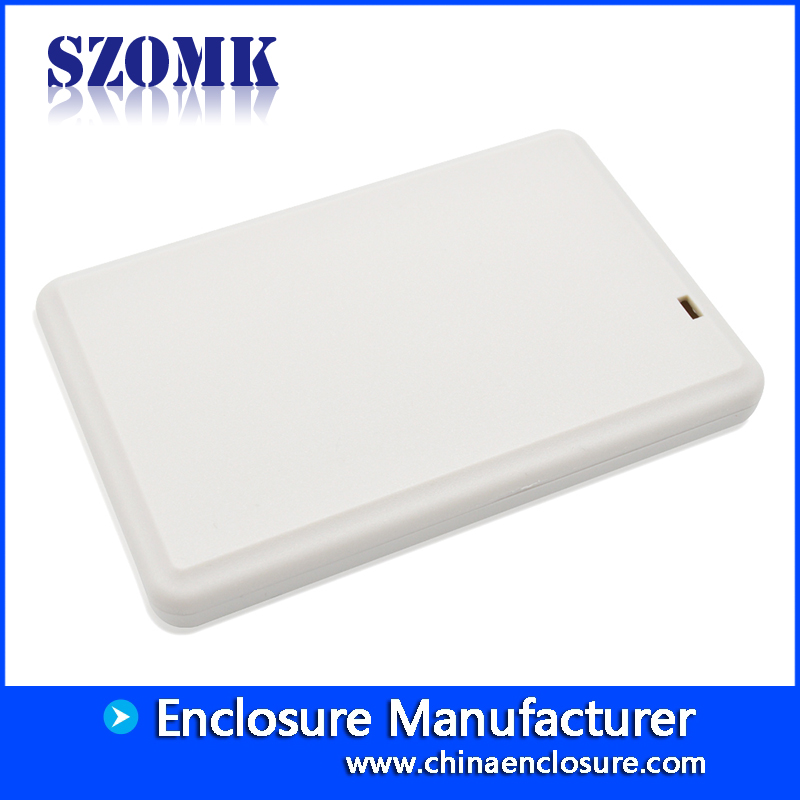 Guangdong high quality abs plastic 105X70X12mm access control card reader enclosure supply/AK-R-19