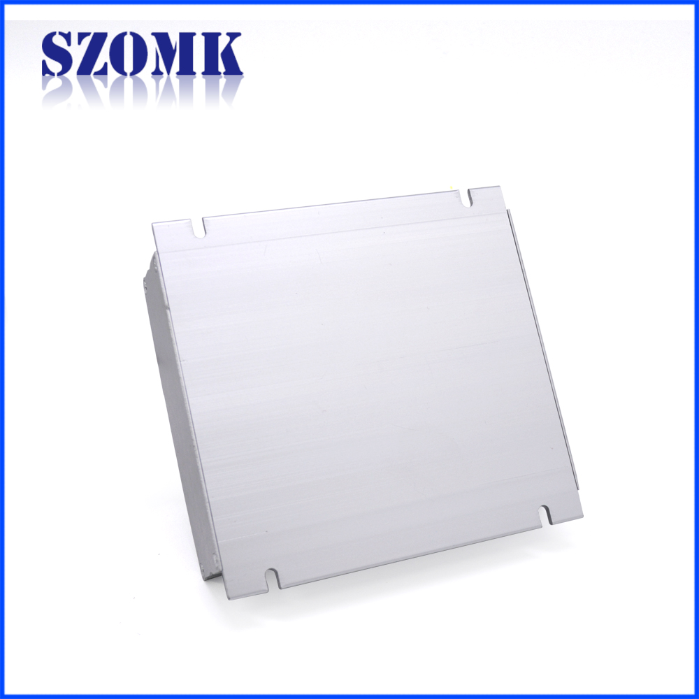 Guangdong high quality aluminum metal junction enclosure heat sink circuit board case size 132*128*38mm