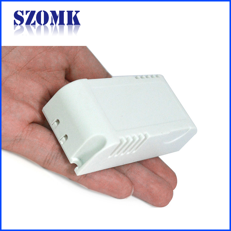 High quality ABS plastic led driver box PCB enclosure case for electronics AK-10 73*36*24mm