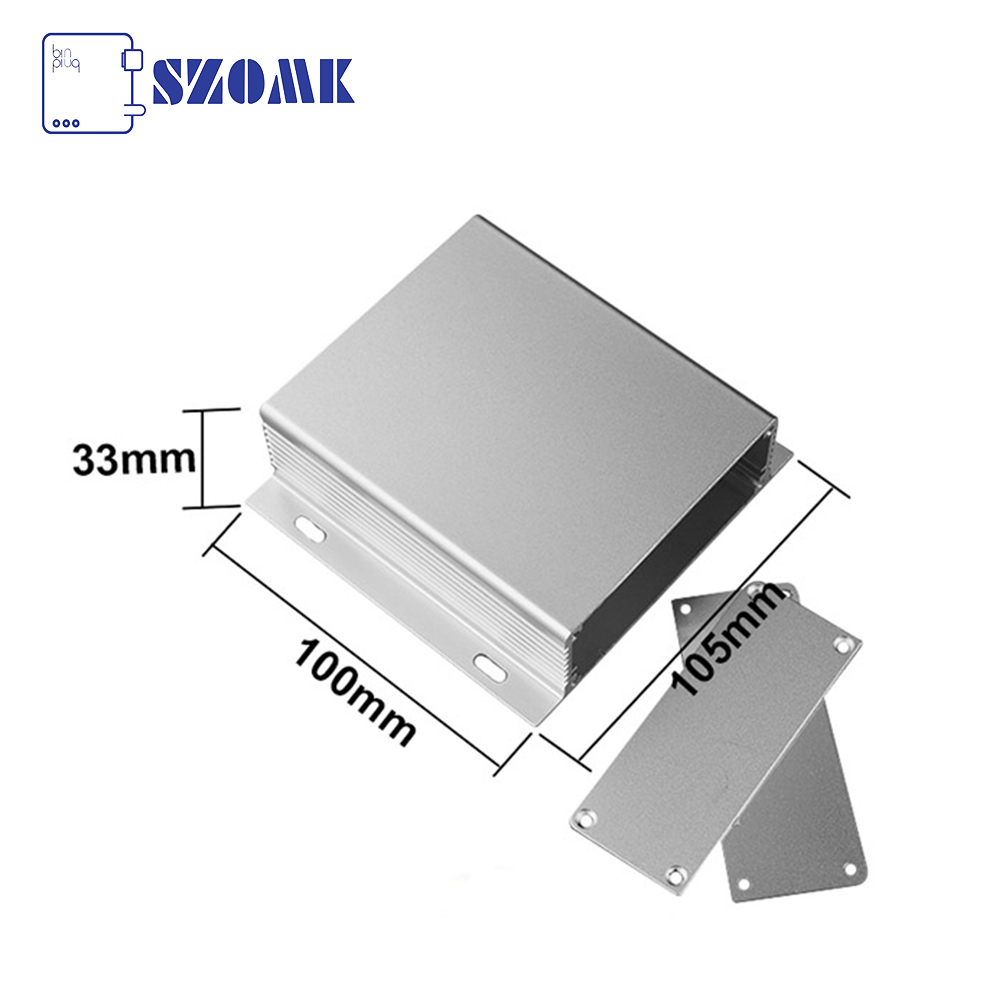 High quality IP54 wall mounted aluminum junction box for PCB AK-C-A20 33*105*100mm