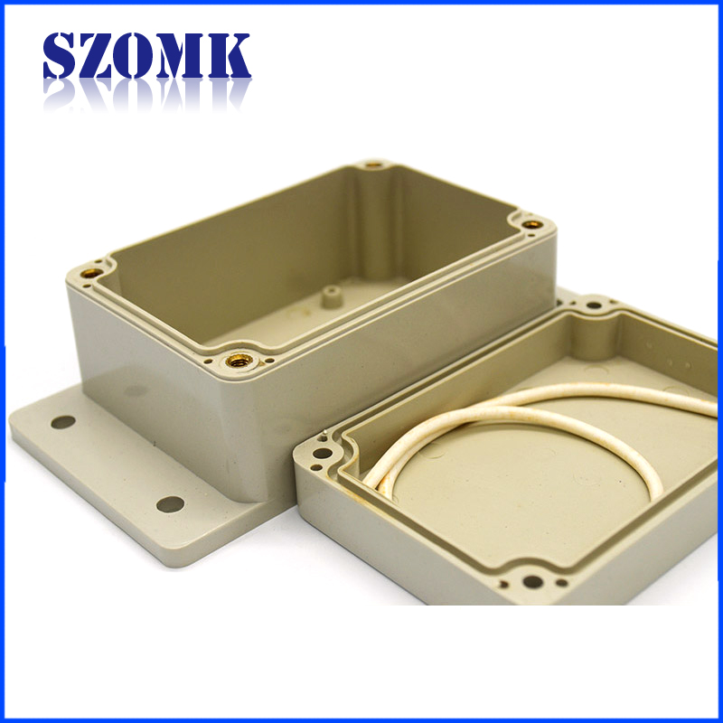 High quality Mold manufacturing ip65 waterproof plastic enclosure AK-B-F14 138*68*50mm