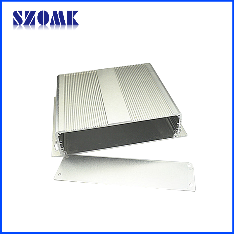 High quality aluminum metal enclosure PCB junction box szomk wall mounting box for electronics AK-C-A9 48*204*free mm