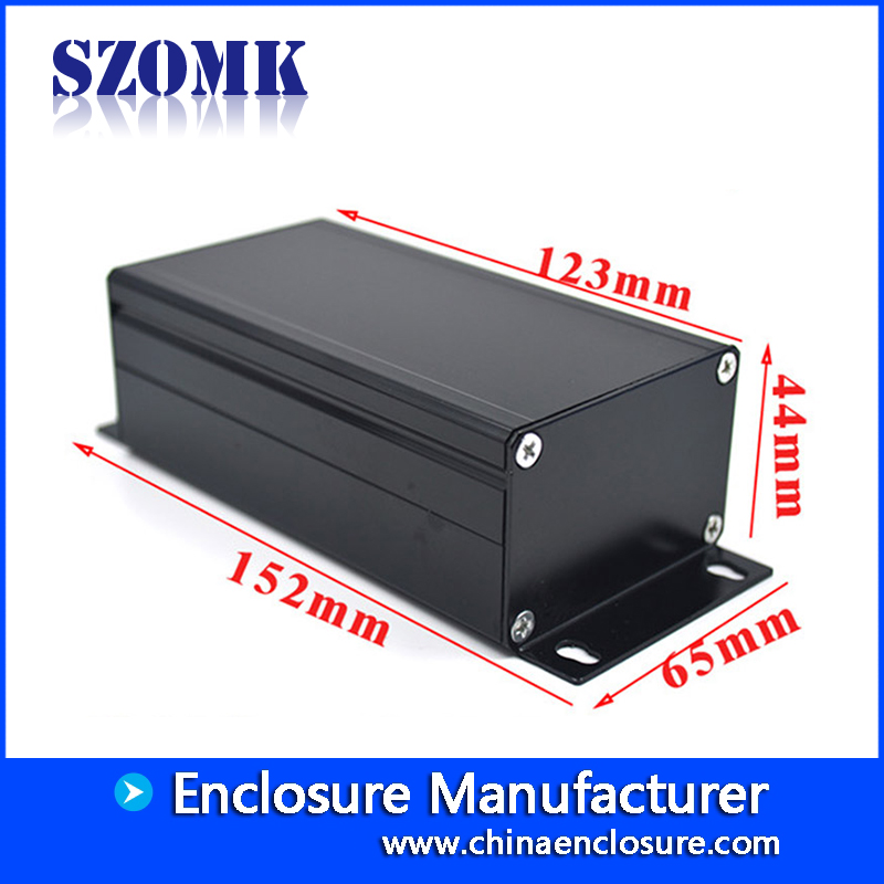 High quality custom extruded aluminum hdd enclosure  45x65x FREE mm  AK-C-C60