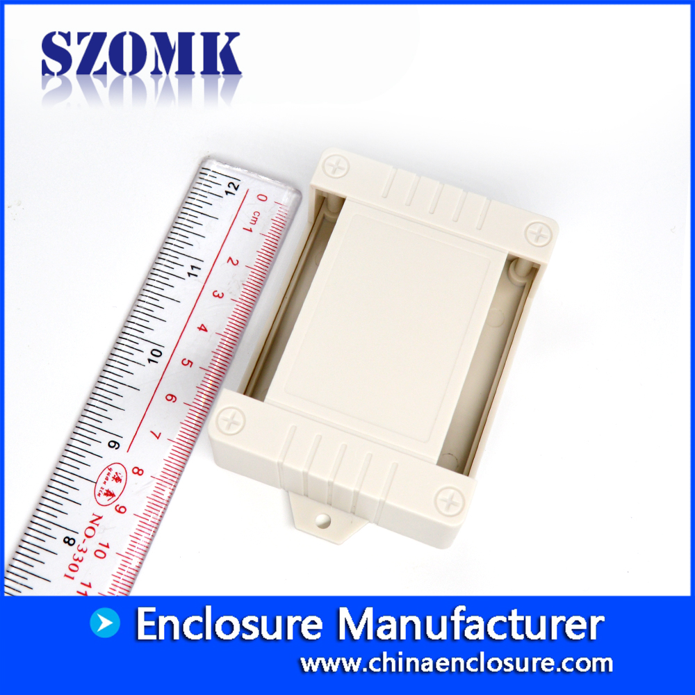 High quality wall mounting enclosure plastic din rail case for electronic PCB AK-P-28 80*62*29mm