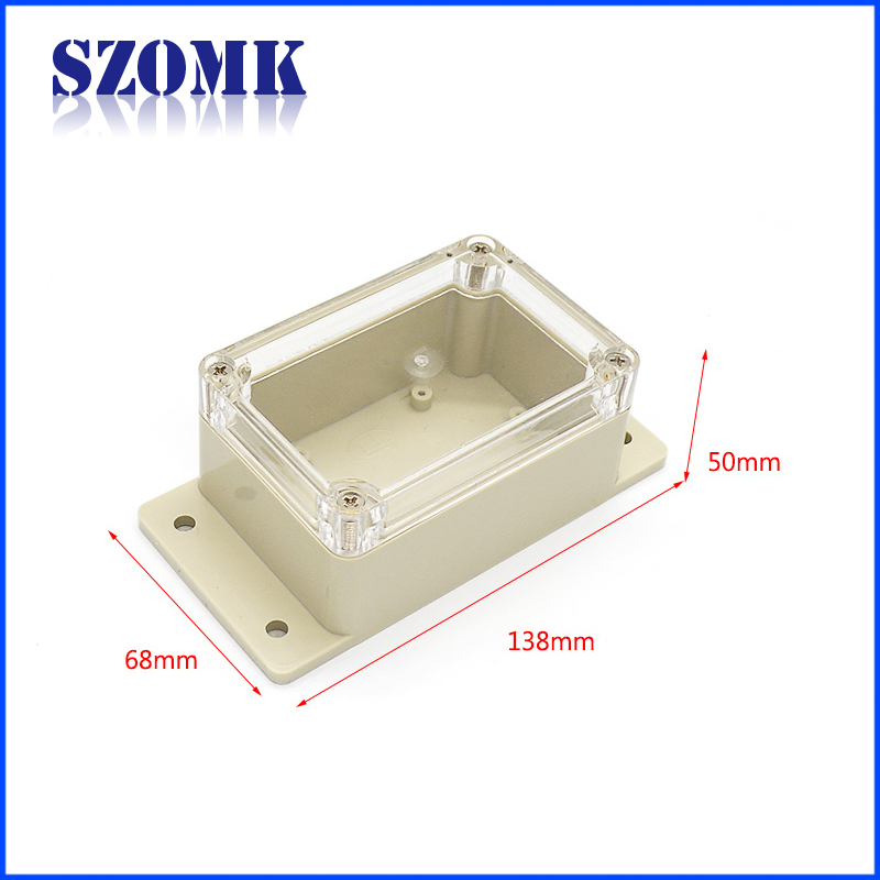 IP65 ABS Plastik wasserdichte Verbindung Gehäuse Box / AK-B-FT14