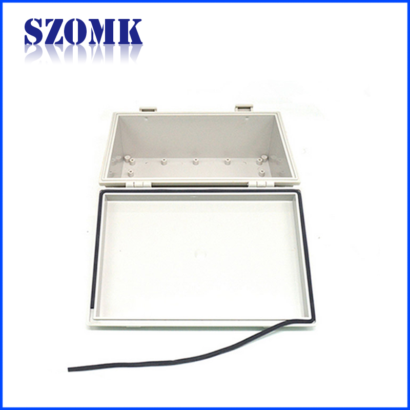 Boîtier de logement de boîtier d'instrument électronique imperméable d'ABS de boîtier en plastique d'IP65 / 240 * 170 * 110mm / AK-B-F54